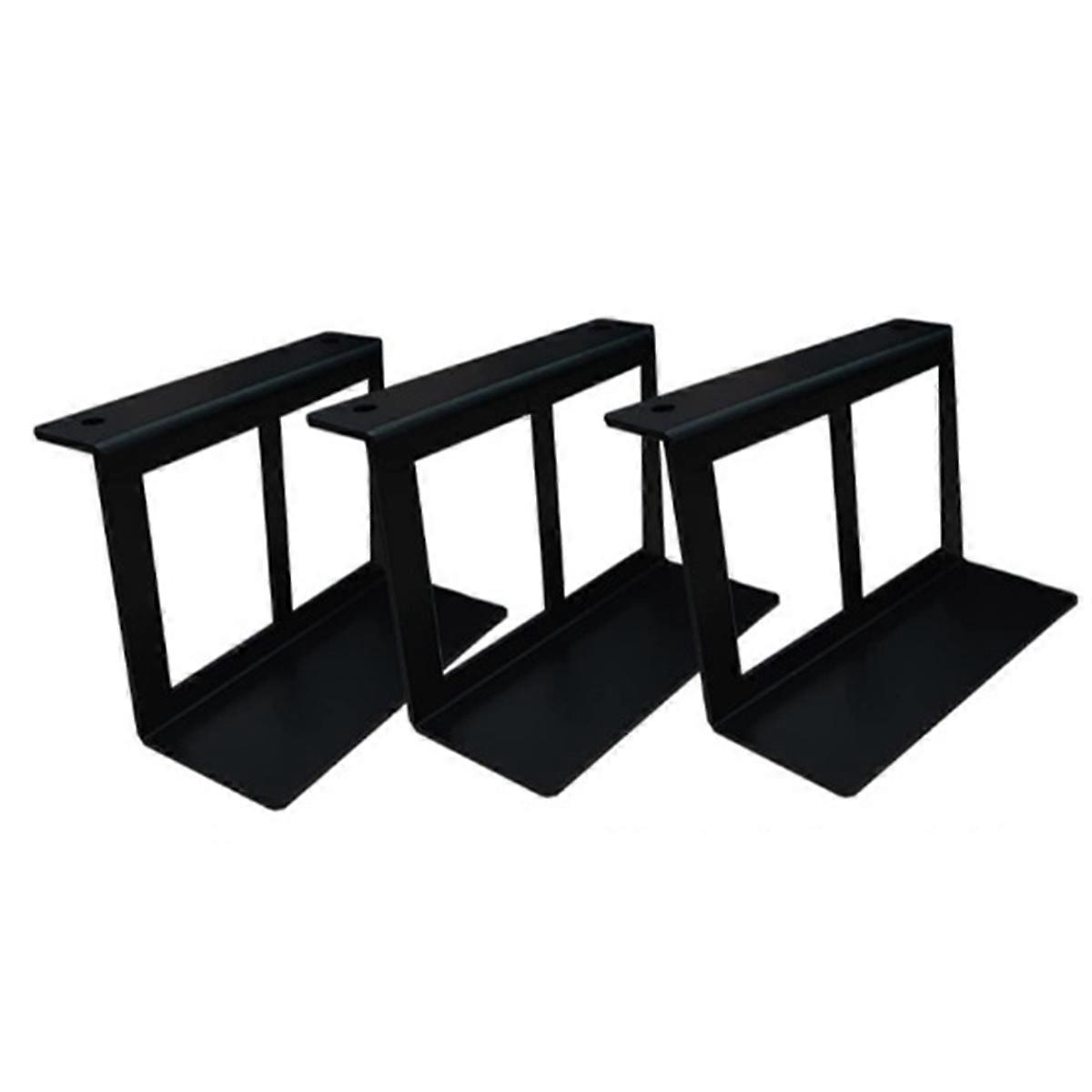 Under Desk Laptop Holder Mount Bracket with Screws Storage Tray for Notebook Computer Accessories