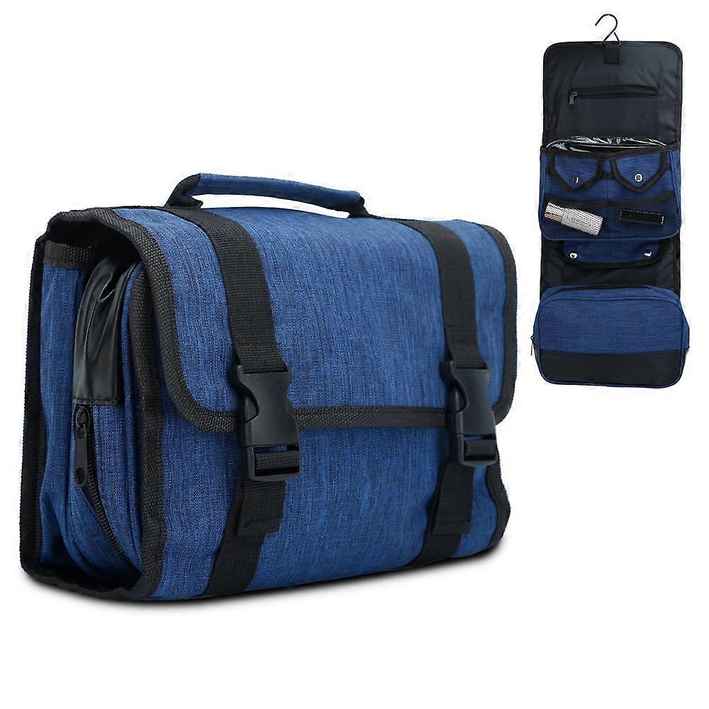 Travel bag - Foldable toiletry bag hanging with plastic buckles