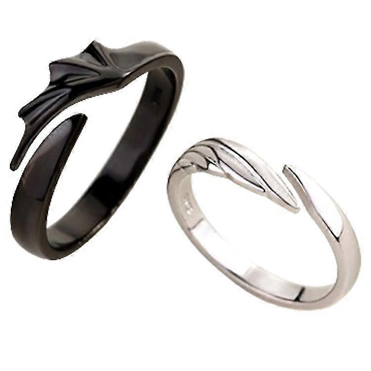 Toothless and Light Fury Adjustable Dating Ring  A Symbol of Bond and Adventure,hww