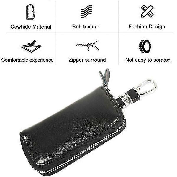 Keyless entry bag with a practical hook, suitable for car/motorcycle keys