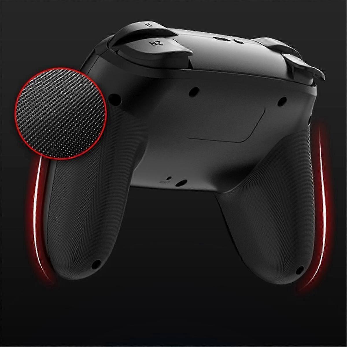 Z02 Gamepad for Bluetooth Hall Joystick Somatosensory Continuous Hair Vibration for Android IOS Switch Gamepad,Green