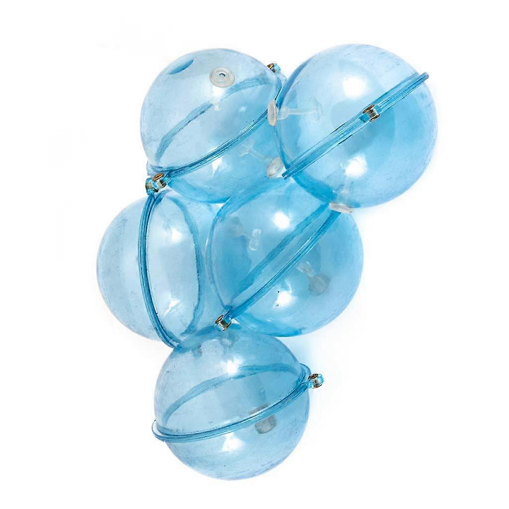 Fishing Float Balls Set of 5 - ABS Water Bubble Floats for Sea Fishing Tackle - Durable and Lightweight Design