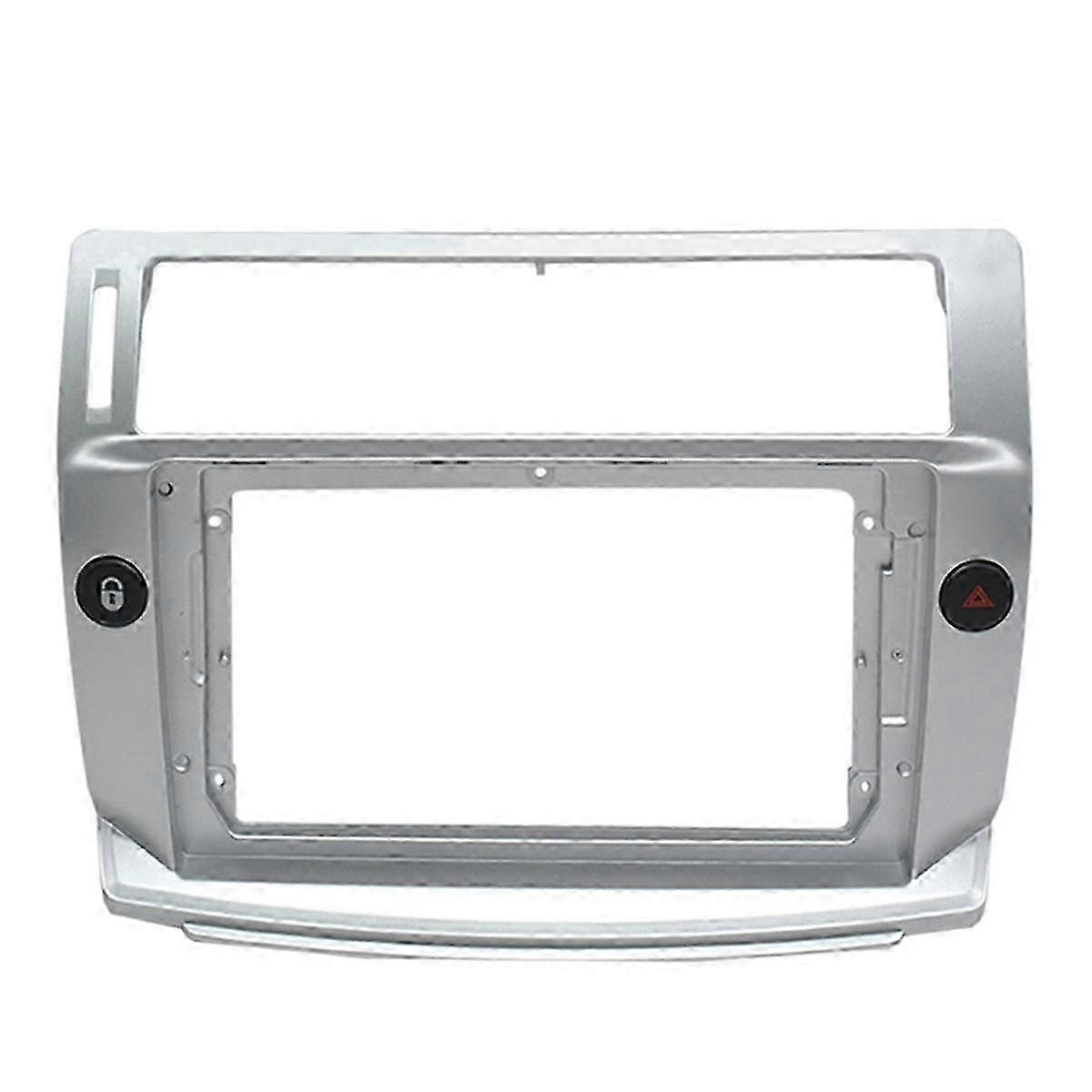9 Inch Car Fascia Radio Panel DVD Panel Dash Kit Install Adapter Console Frame for C4 C-Triomphe C-Quatre 04-14