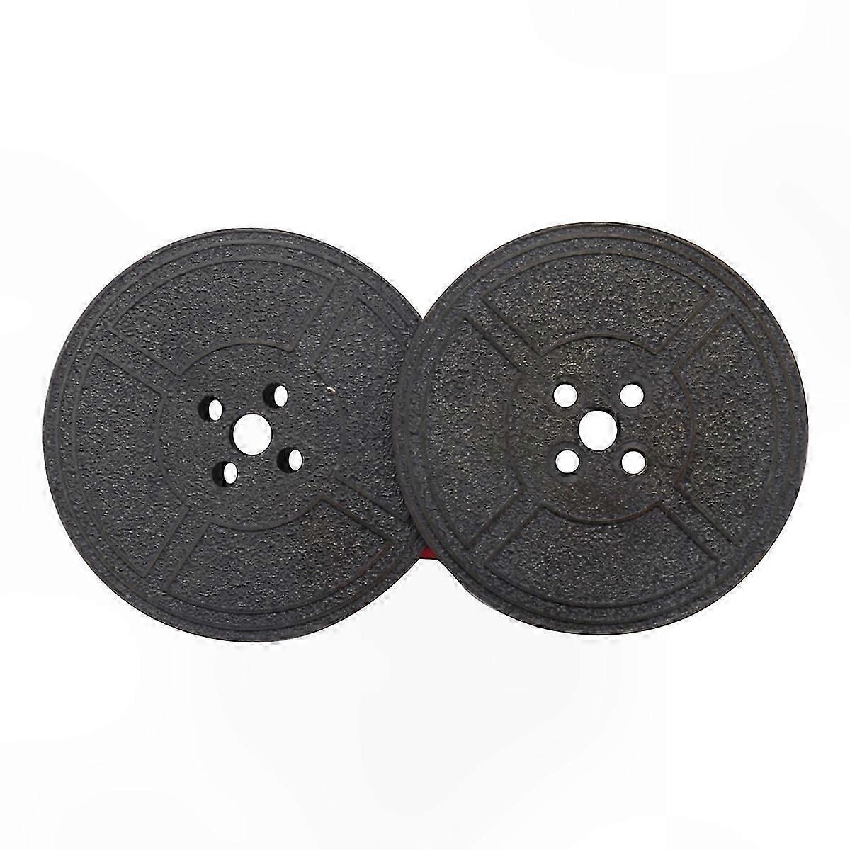 Red and Black Twin Spool Typewriter Ribbon 6-Pack Replacement for Various Models