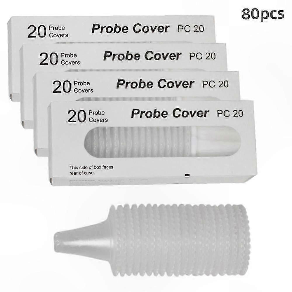 Replacement Filter Probe Cover Caps for Ear Thermometers, 60/80/100 Pack