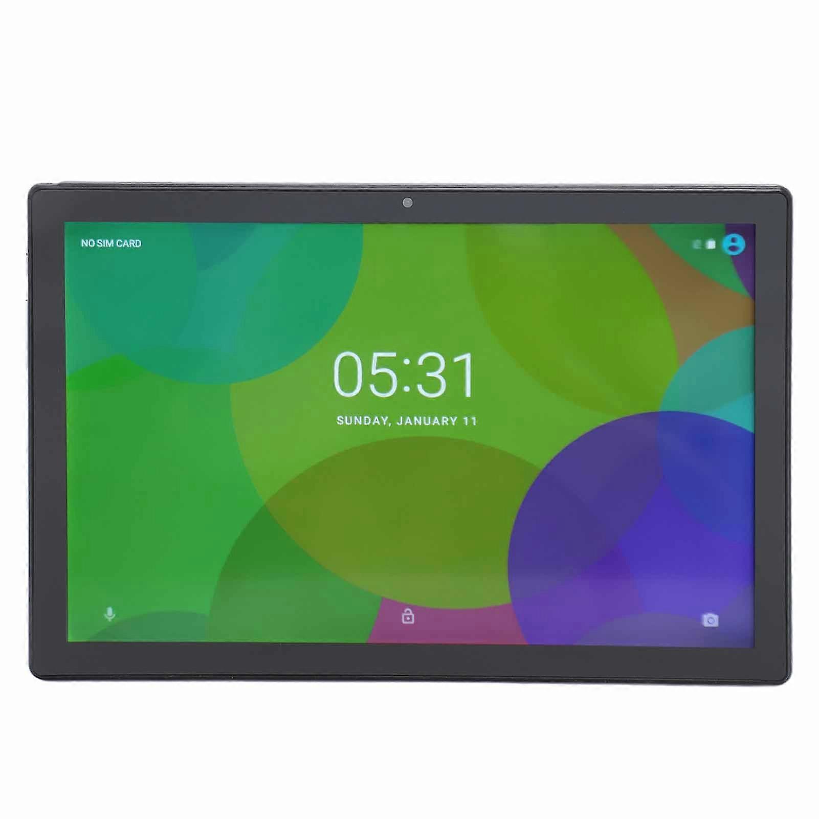10.1 Inch Android 13 Tablet 8GB RAM 128GB ROM Grey EU Plug