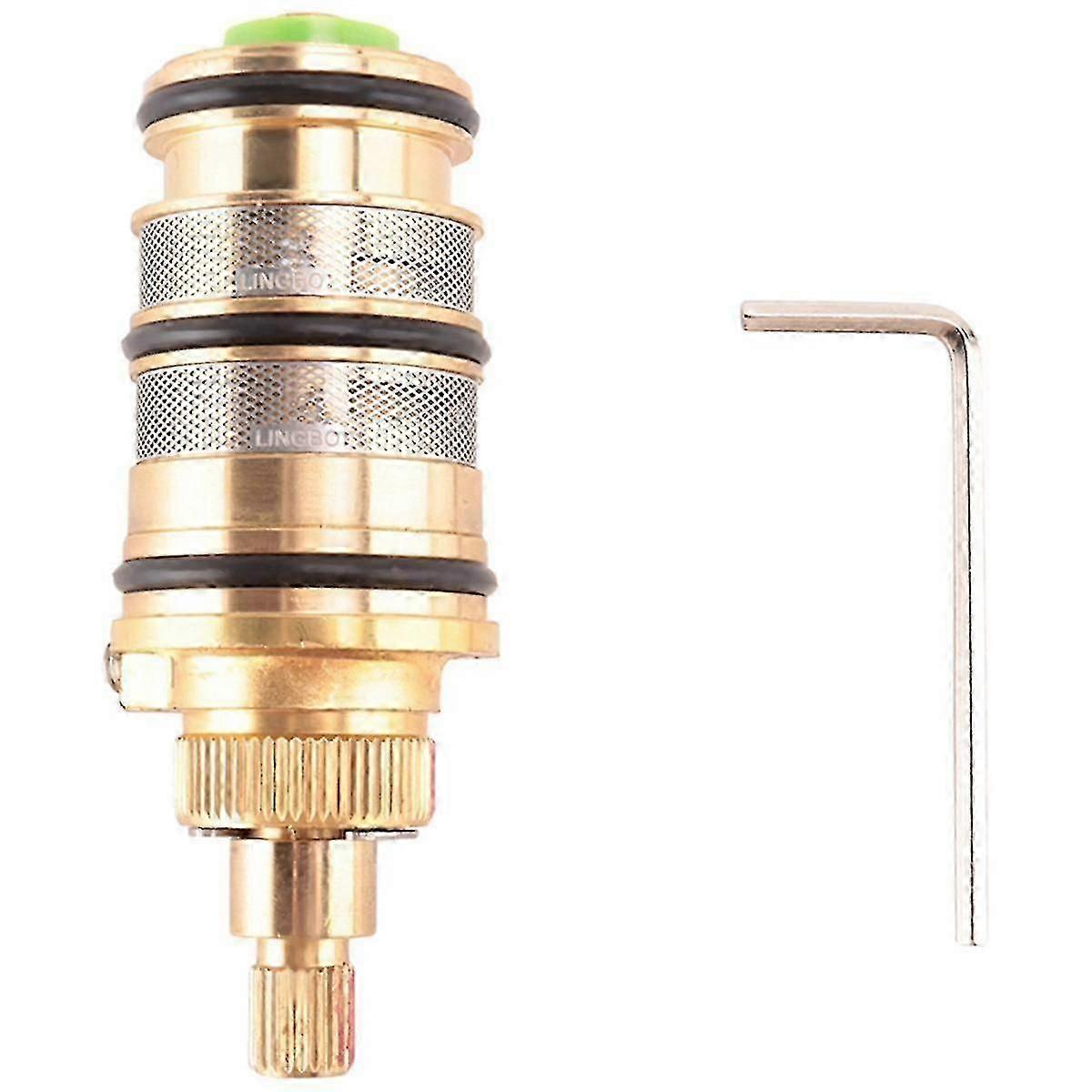 Thermostatic brass shower mixer for bath tap