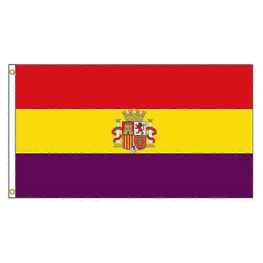3Jflag 3X5Fts 90X150cm Ισπανική Ισπανική Πολιτική σημαία και σημαία της Δεύτερης Ισπανικής Δημοκρατίας