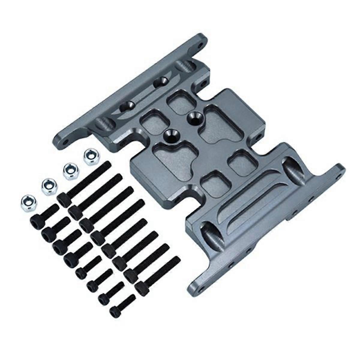 Metal Chassis Center Skid Plate with Screws for Axial SCX10 1/10 RC Track Car Upgrade Parts Accesso