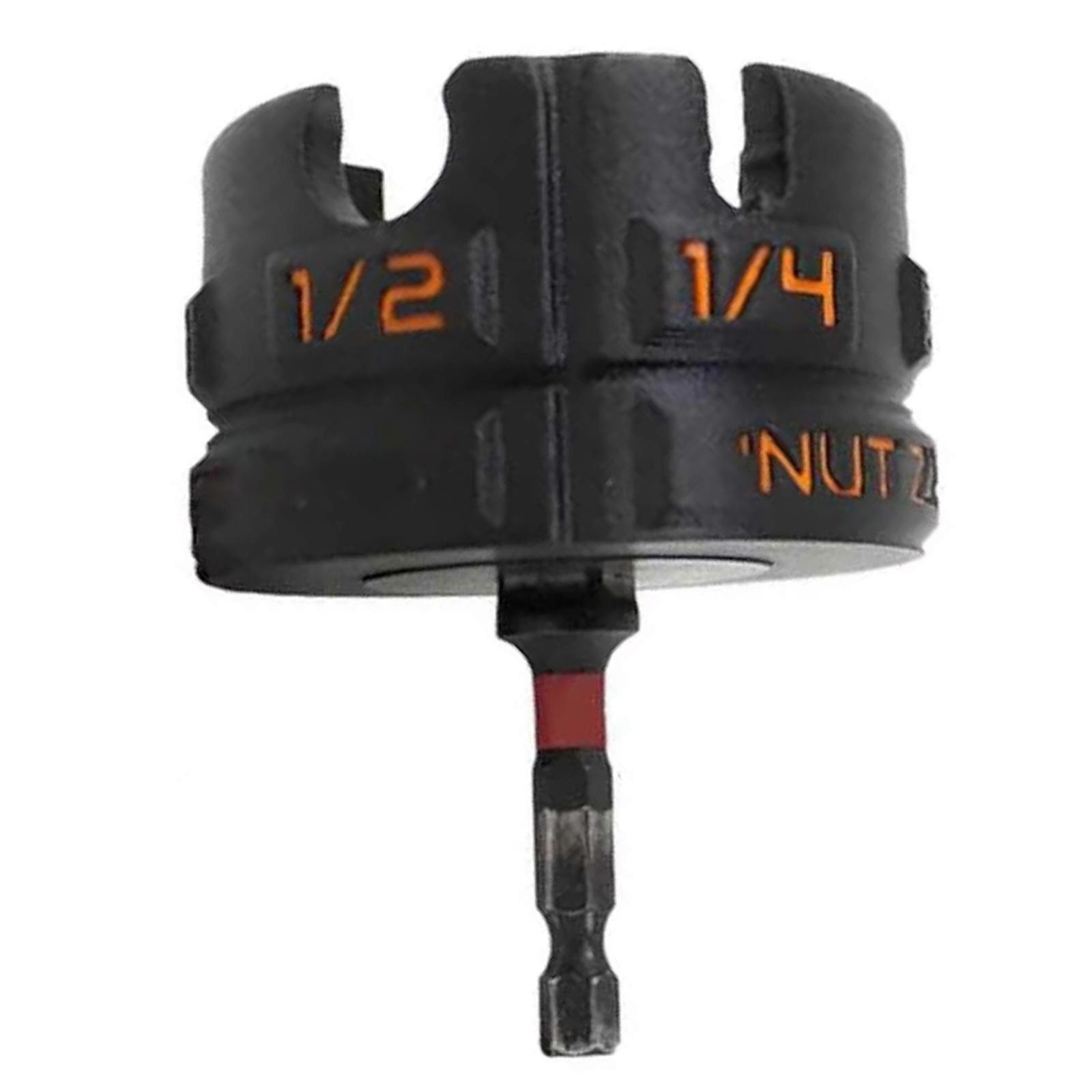 Heavy Duty Drill Bit Socket Wrench Set Automotive Nut Removal Tool Dry Environment Use Only Suitable for Bolt Extraction Multicolor
