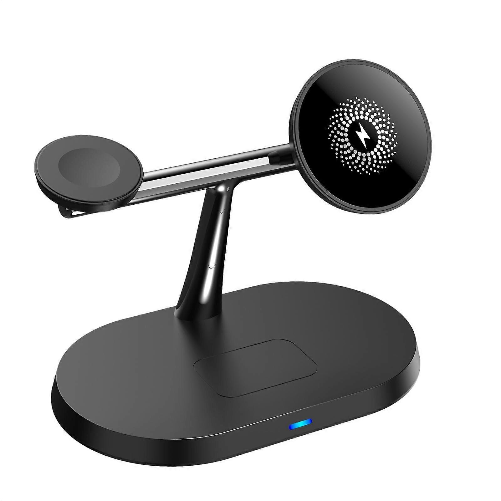 Adjustable Angle Charger Dock Phone Holder Fast Wireless Charging Portable Desk Stand Multi Functional Charging Station