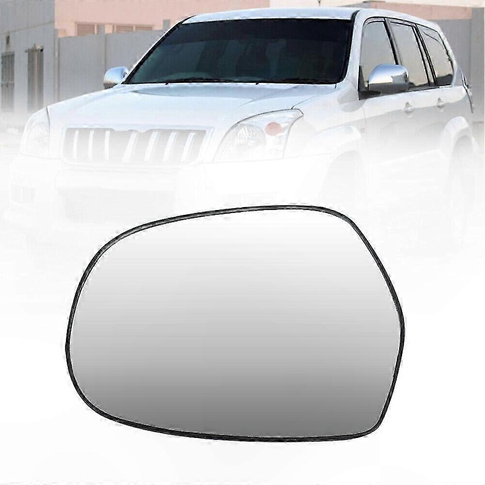 Replacement Door Mirror Glass for Left Passenger Side Compatible with Multiple Models 2003-2018