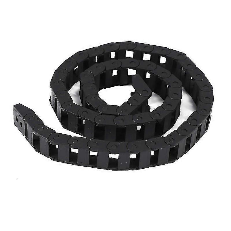 For 10 X 20mm 1m Open On Both Side Plastic Towline Cable Drag Chain