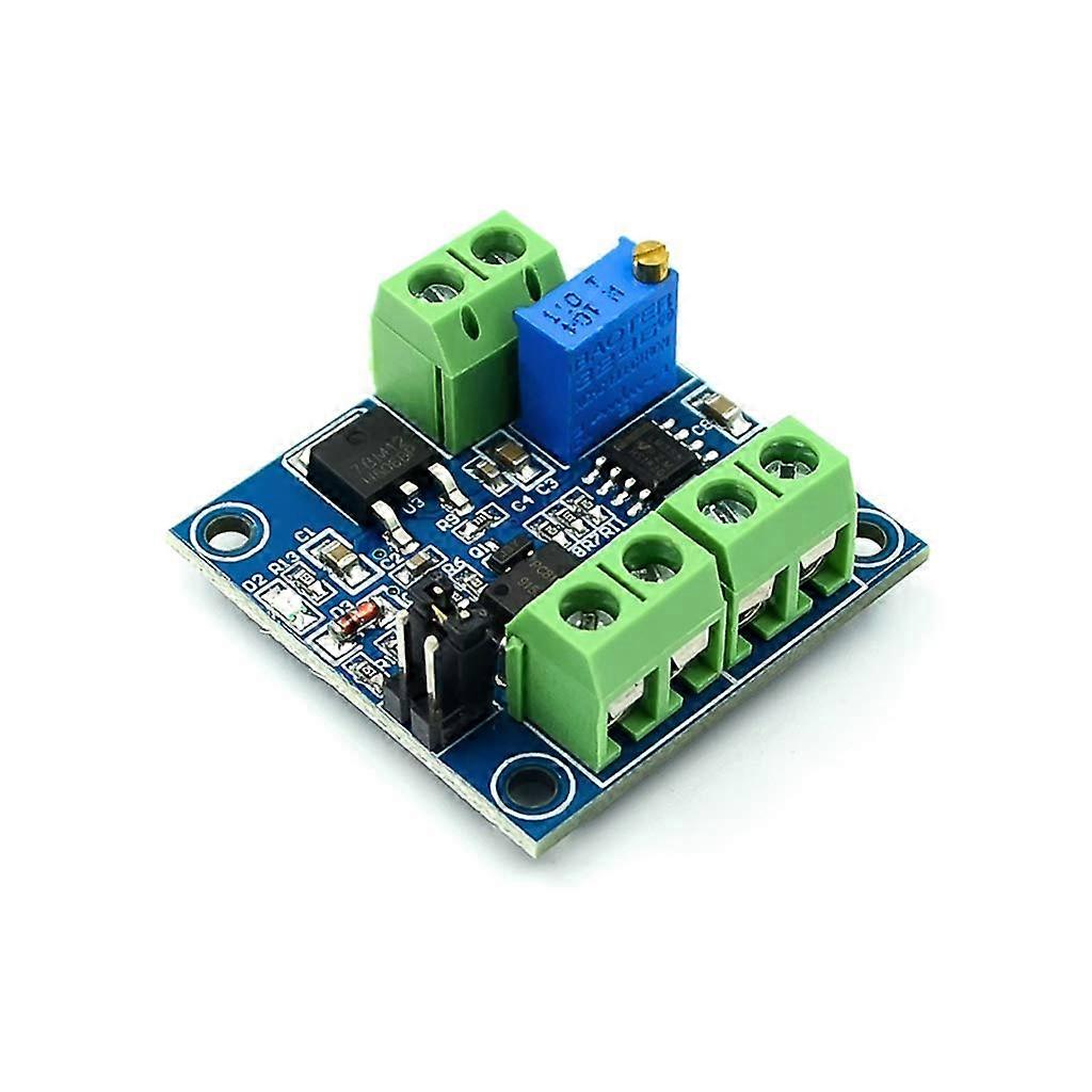 PWM to Voltage Converter Module 010V Output, 0100% PWM Range, PLC MCU Compatible, Analog Signal Converter, Adjustable