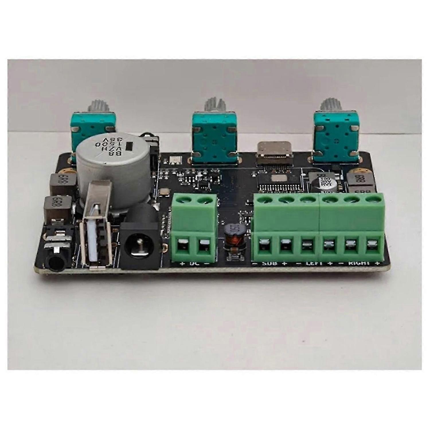 Bluetooth 2.1 DSP Power Amplifier 2x50W+100W Subwoofer Amplifiers