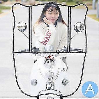 Adjustable Universal Bike Motorcycle Motorbike Windshield Windscreen Electric Motorcycle Tall Clear Replacement Windshield