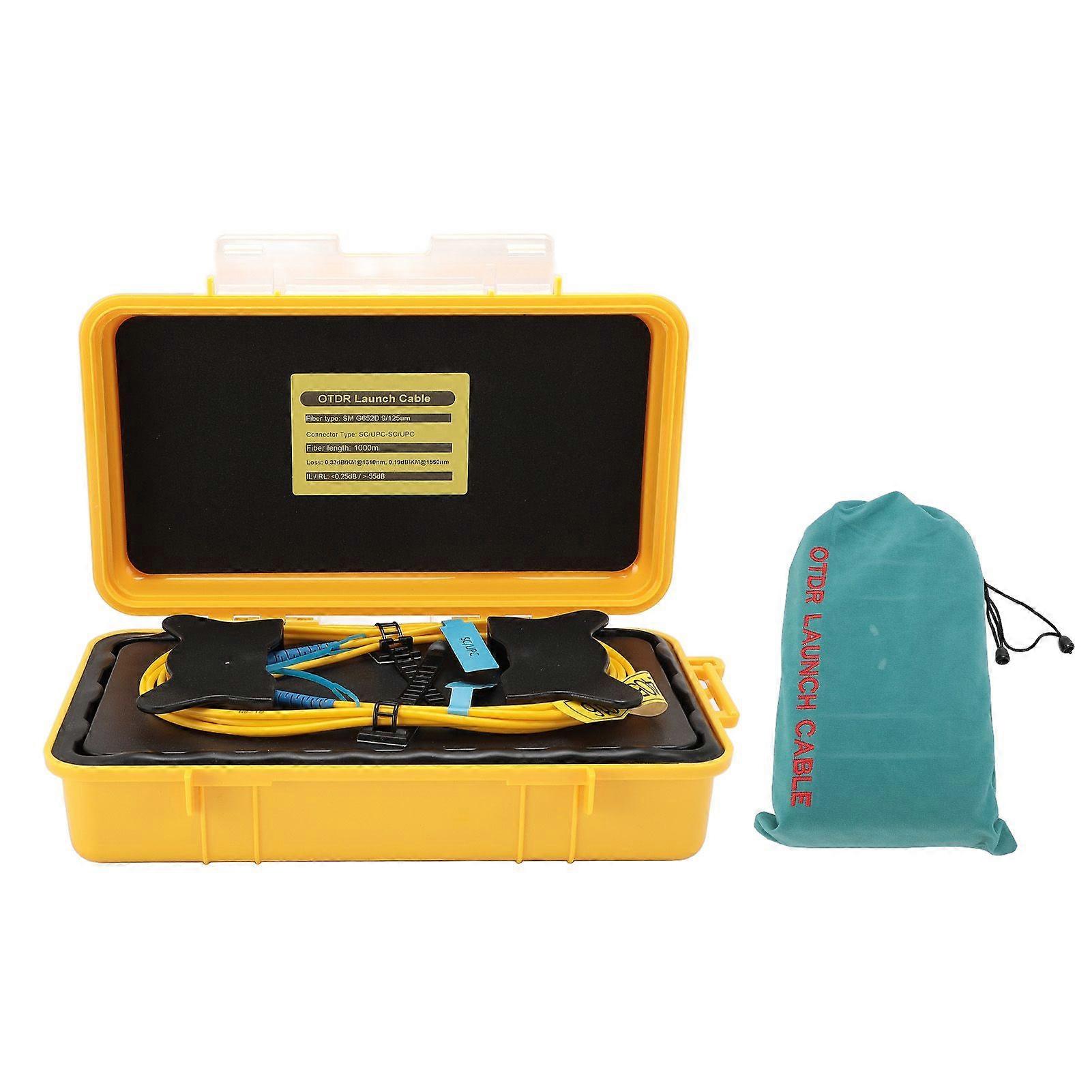 OTDR Test Cable SC UPC to SC UPC 3280.8ft Single Mode OTDR Test Extension Cord for LAN WAN MAN