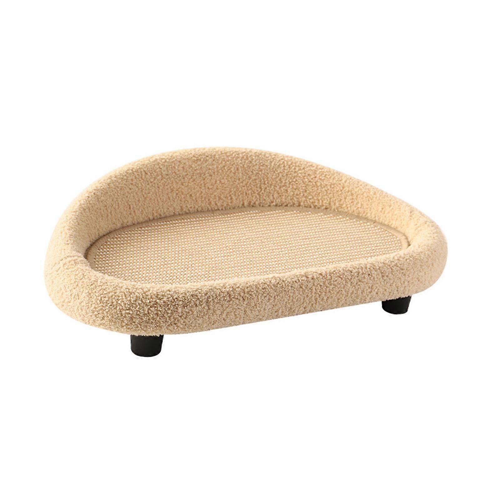 Sisal Cat Scratcher Lounge Couch Bed Nest For Kitten Small And Medium Cats Durable Grinding Claw