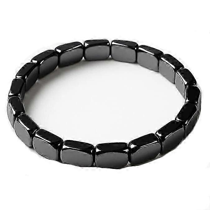 Bracelet en hématite Hemys pour homme, bracelets en hématite pour homme