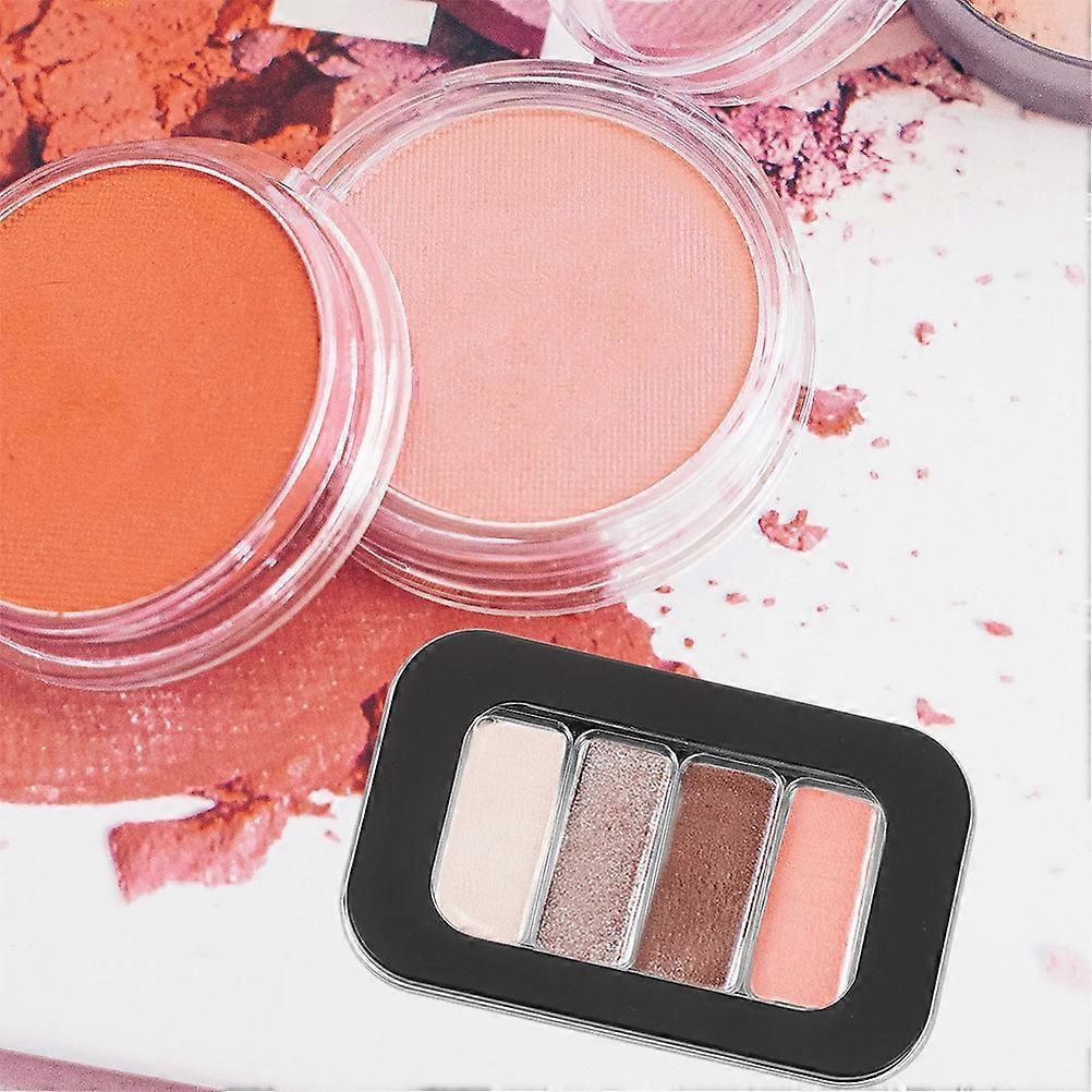 Empty Magnetic for Makeup Eyeshadow Box for Storage 10Pcs Black