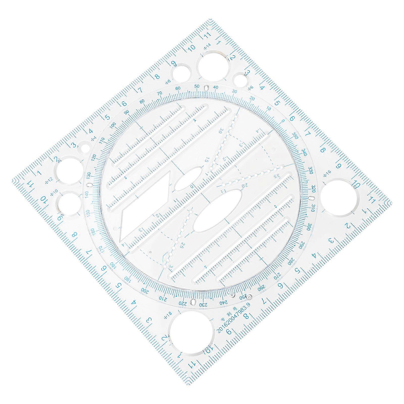 Students Drawing Ruler Precision Measuring Tool for School Use