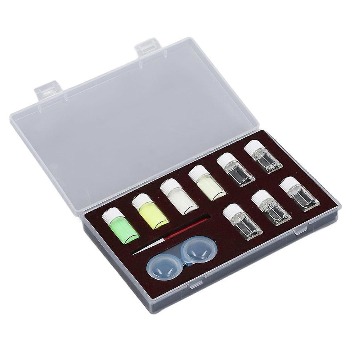 Clock Luminous Fluorescent Powder, Easy Mixing Luminous Powder Kit