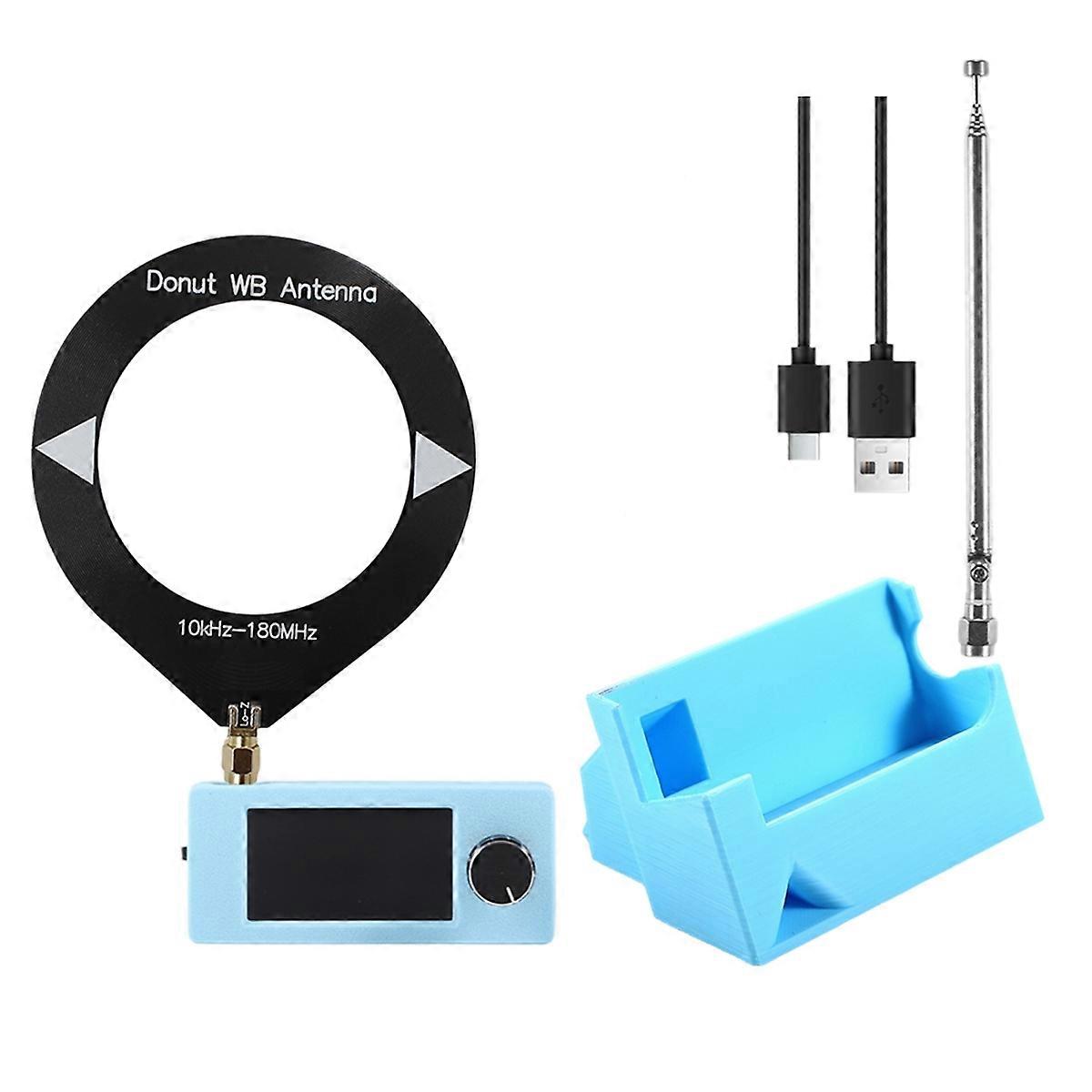SI4732 Radio Receiver Kit+Stand+Antenna 10KHz-180MHz 1.9inch Display