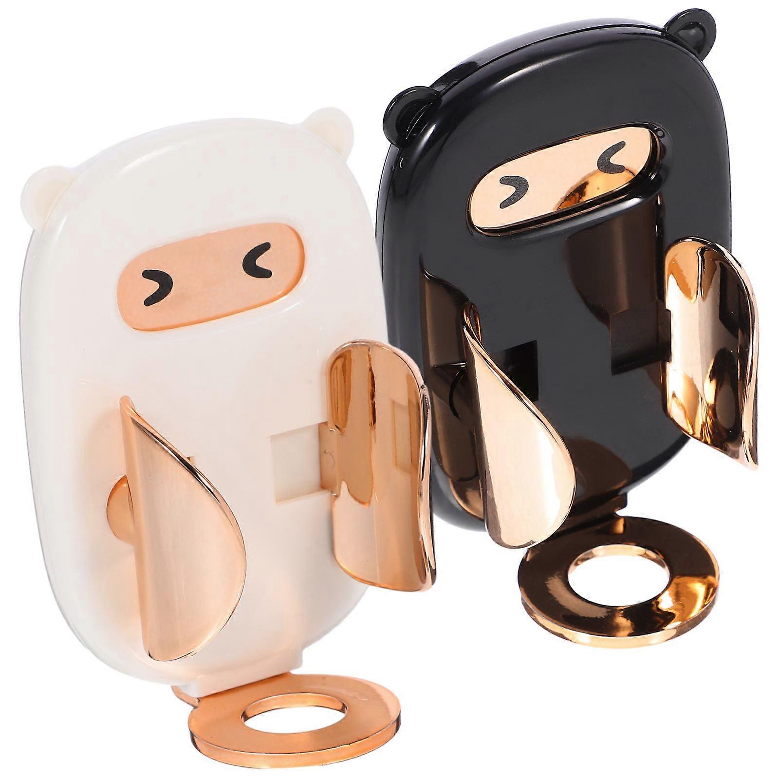 Wall Mounted Toothbrush Holder Electric Toothbrush Storage Shelf 6Pcs