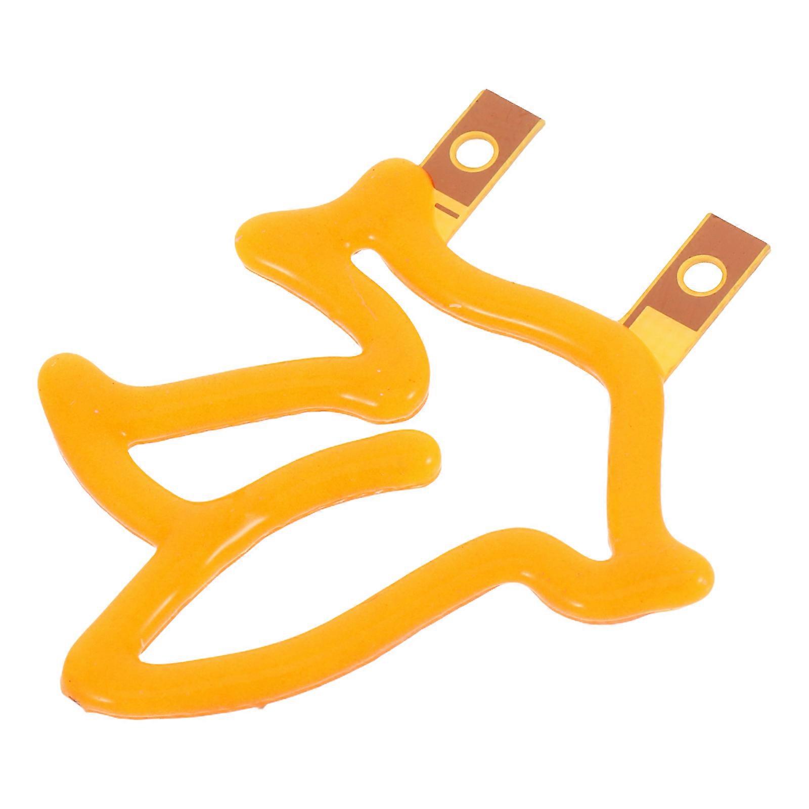 Energy Efficient Pigeon Shaped Led Filament Suitable For Home Decor And Wedding Setup Easy Installation Multi Color 3Pcs