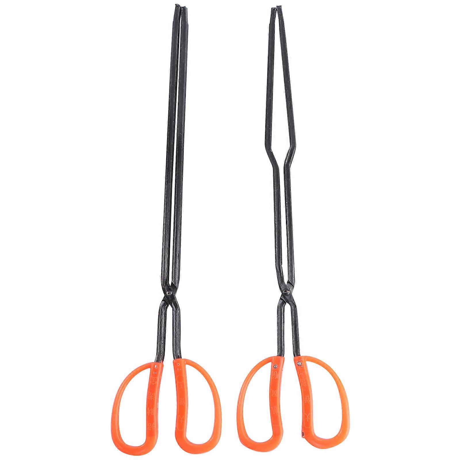 Grilling Tongs Household Garbage Clamp for 6Pcs Briquettes Clamps