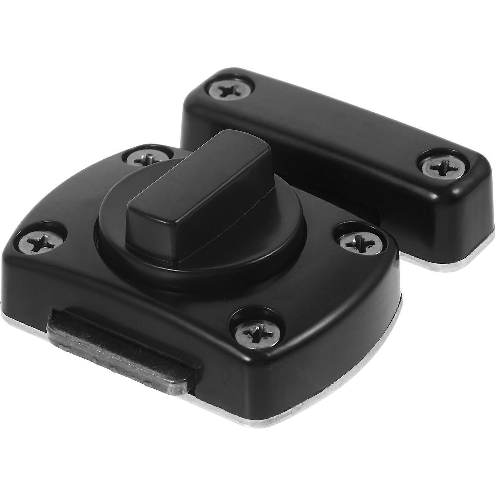 Mechanism Door Latch Lock For Use Durable And Elegant Black Style 5 Sets