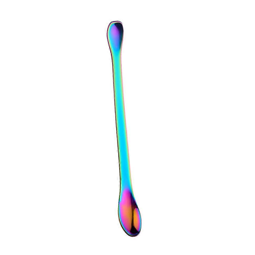 Multi Color Double-End Seasoning Spoon Ideal For Cooking And Serving At Home Dining Events 1Set