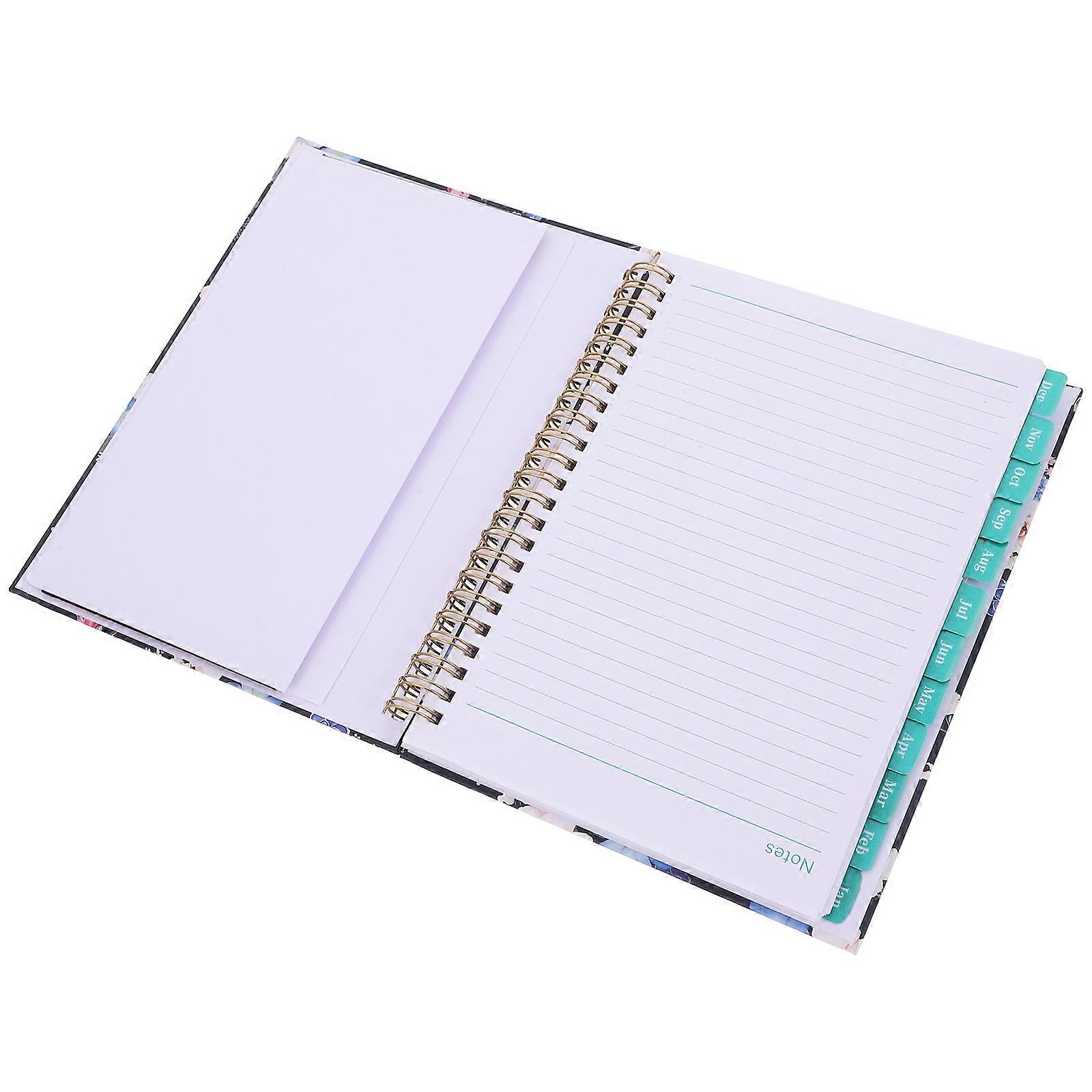 Office Schedule Planner for Journaling 2Pcs Daily Notepad Notebook