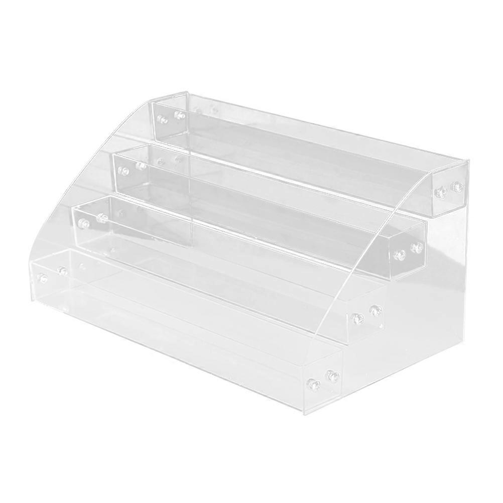Glasses Rack Sunglass Organizer Countertop Display Transparent Square Simple Style 1Pack