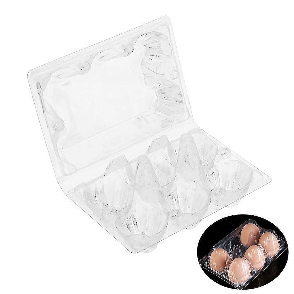 Transparent Egg Organizer For Cabinet Household Users With Space Saving Features Approx. 15x10x6.5cm 12Pcs