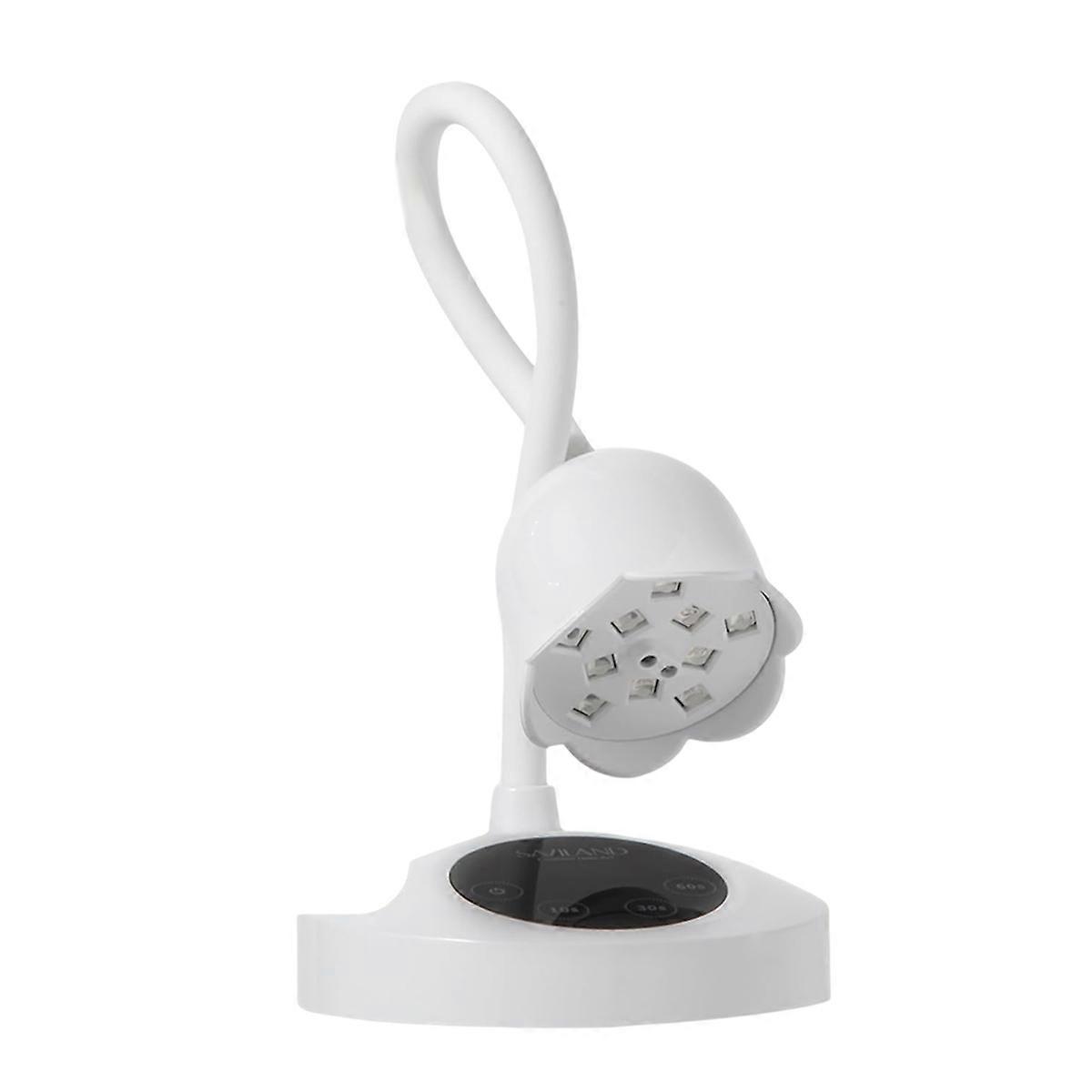 Mini Gel Polish Drying Lamp Rechargeable UV LED Nail Lamp