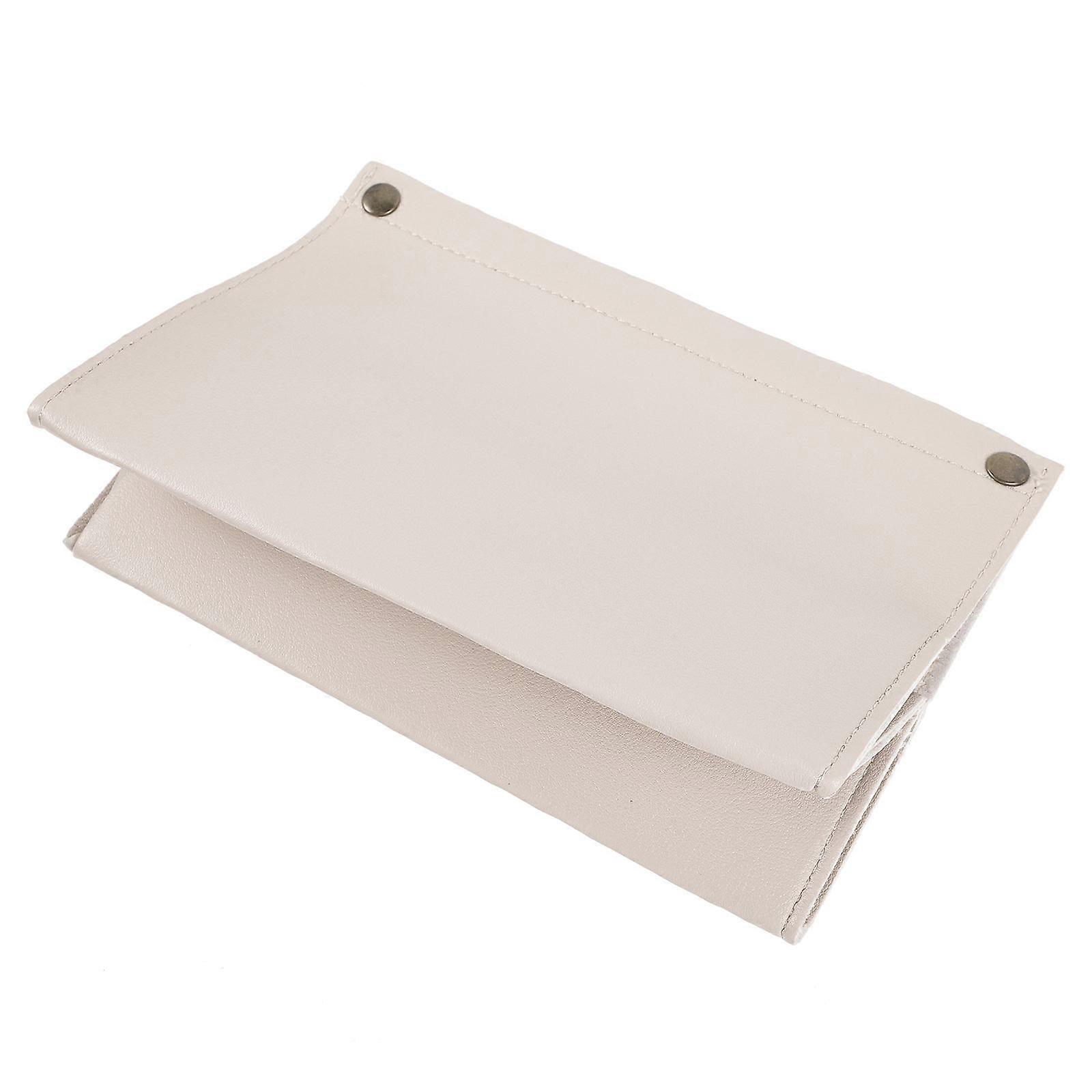 Napkin Dispenser for Storage 2Pcs Beige Portable Tissue Holder