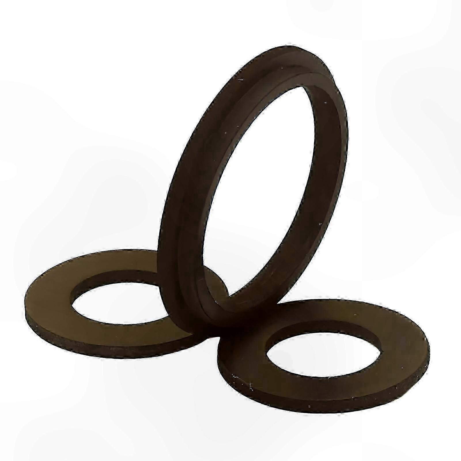 Replacement Seals for Inflatable Tubs, 3-Pack Black Gaskets, Fits Multiple Models