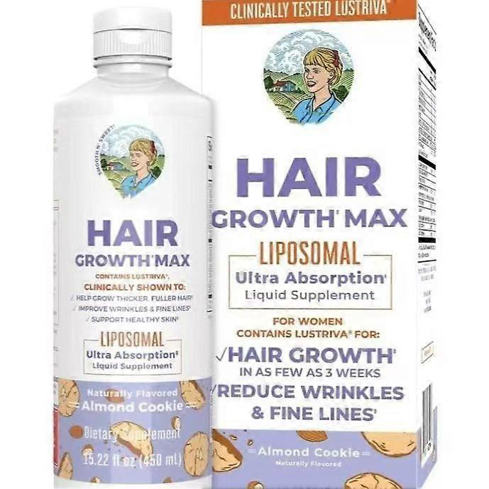 צמיחת שיער ליפוזומלית מקסימלית של Mary Ruth עם Lustriva