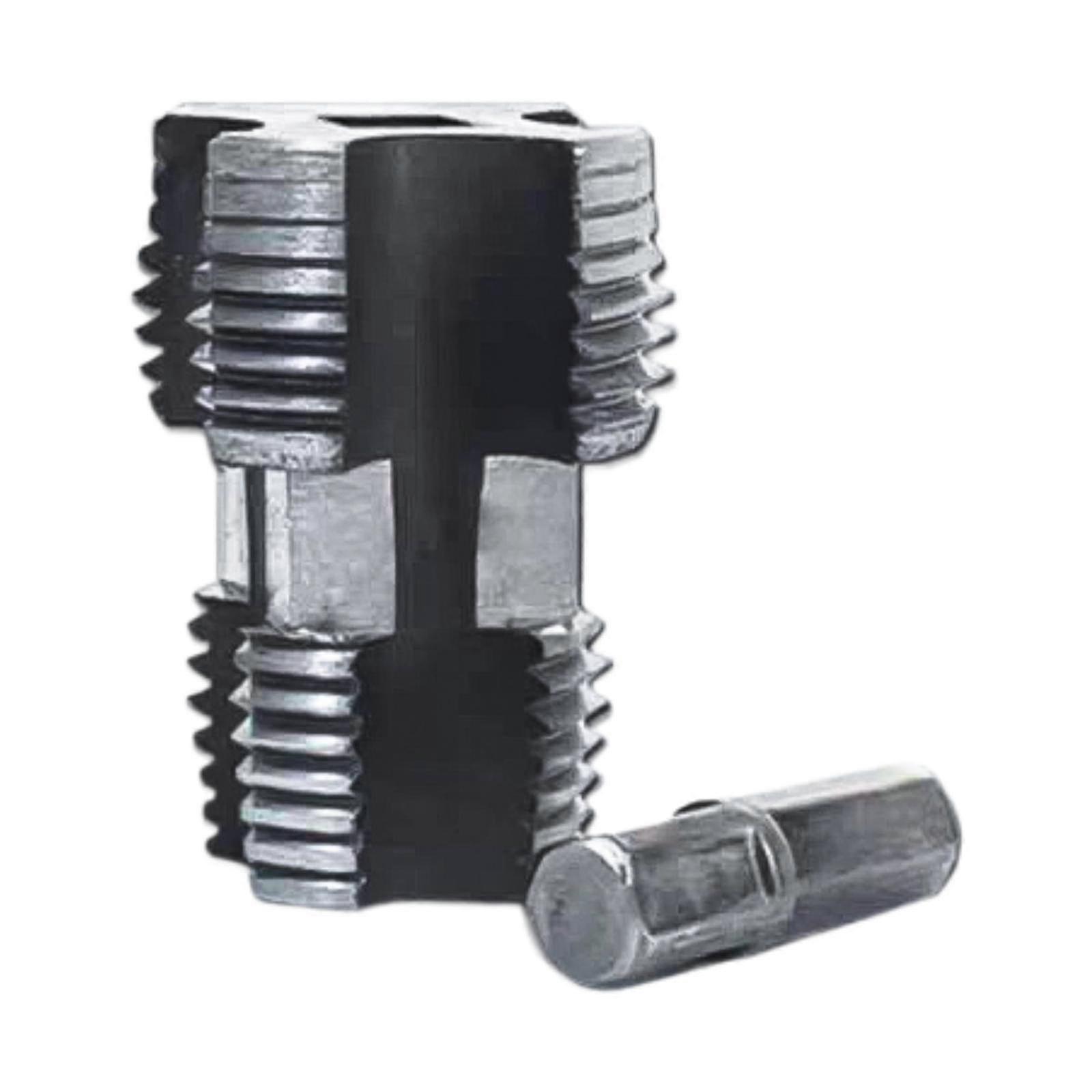 Electric Drill Attachment for Pipe Stable Portable Double Head Pipe Tap Tool 26s