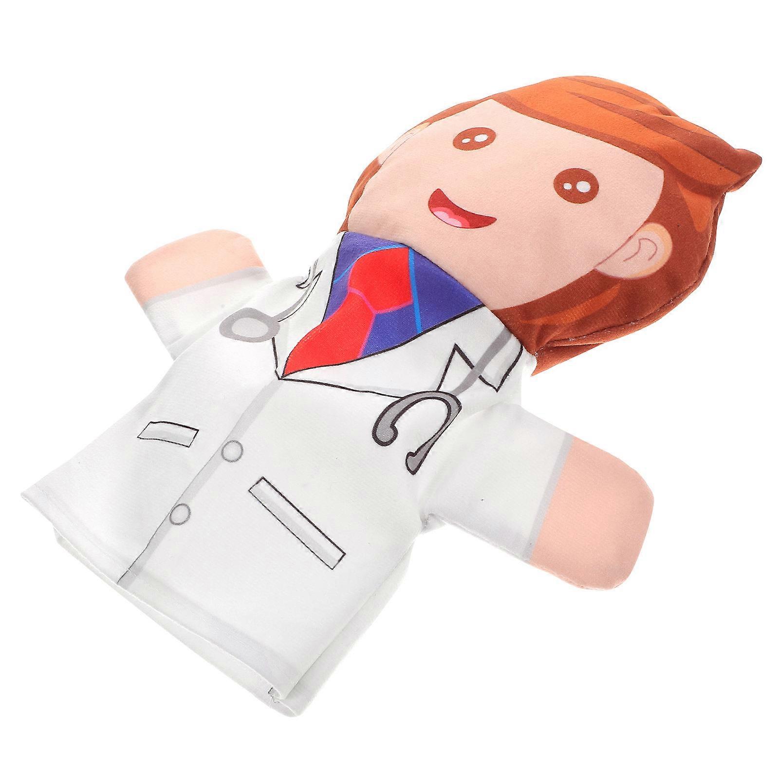 Colored Finger Puppet Toy for Kids Interactive Story Telling 5Pcs Set