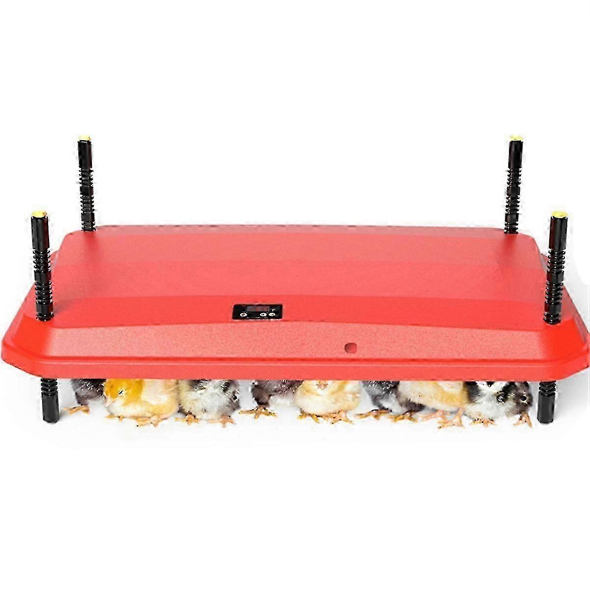 Electric Adjustable Height Chick Heating Plate with US Plug - for Chicken Brooder and Warmer