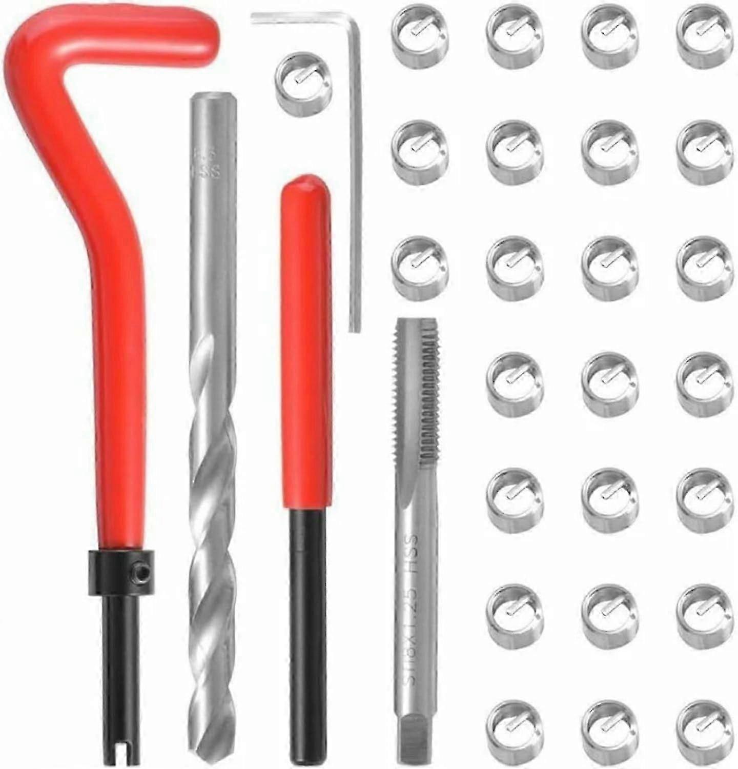 M8 x 1.25mm Thread Repair Kit (30pcs)
