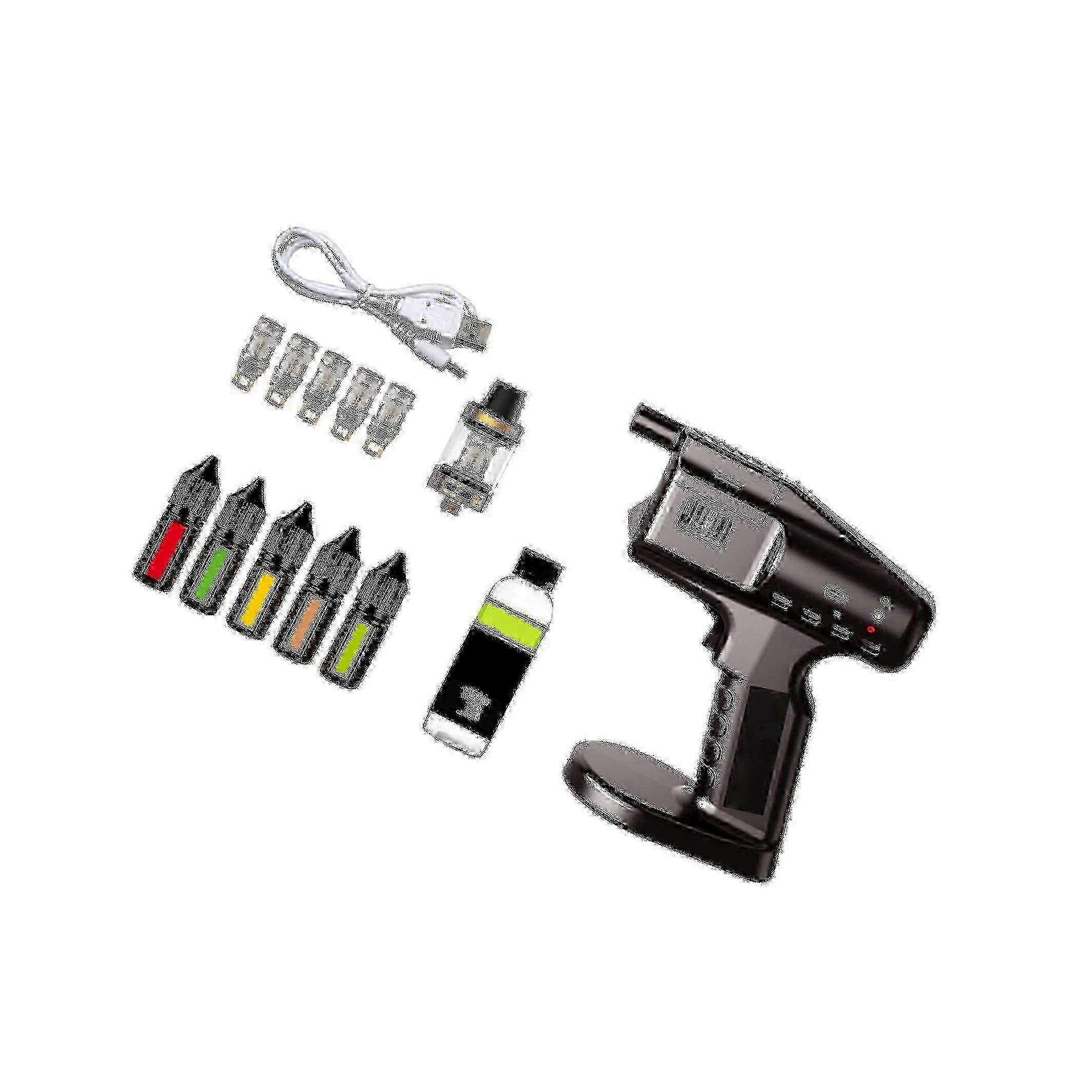 Handheld Cocktail Bubble Maker Infuser Machine With Accessories For