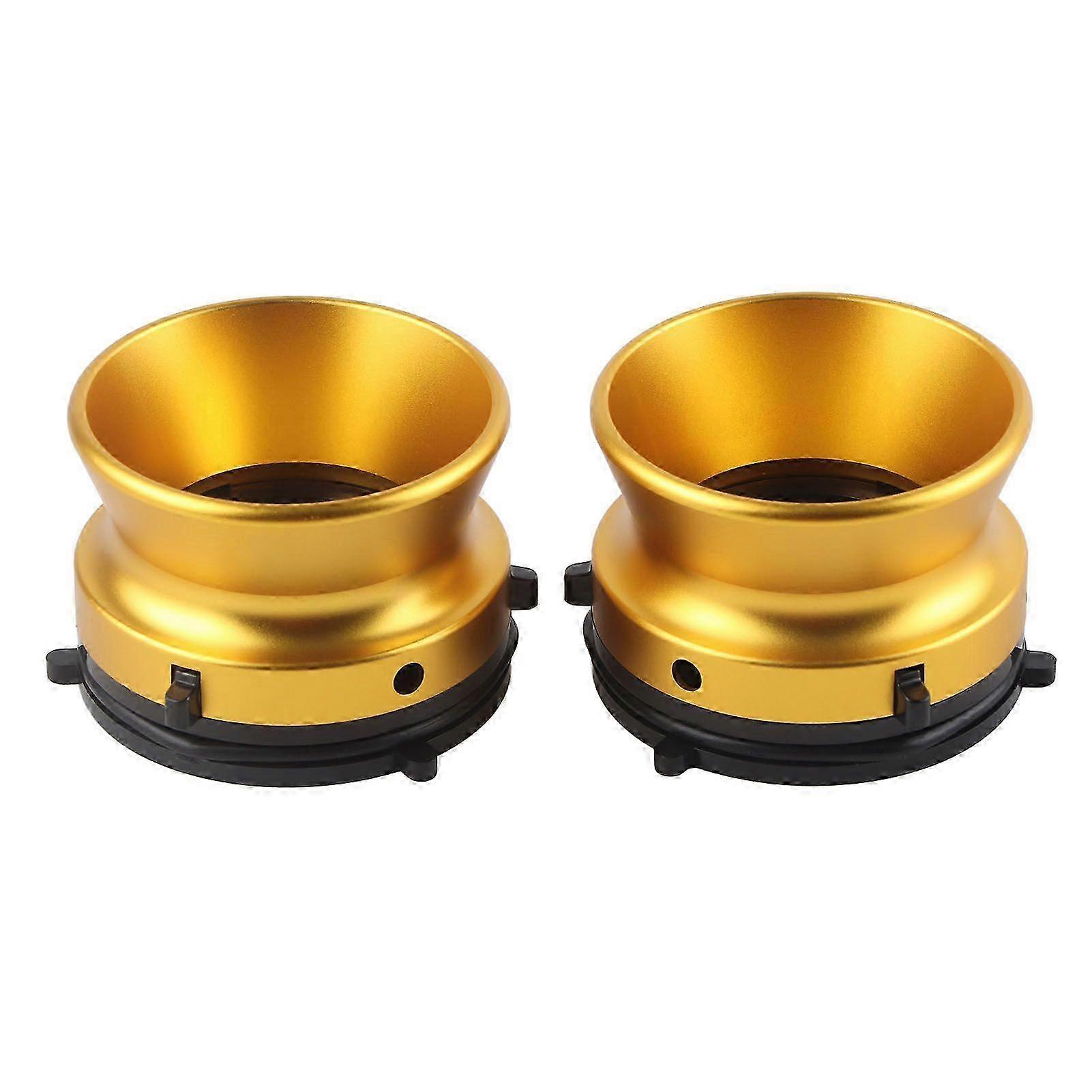 1 Çift NAB Hub Adaptörleri Profesyonel Cilalı Alüminyum Alaşımlı 10 İnç Açıcı Studer ReVox için Akai için Teac Altın