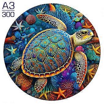 Panda A3 A4 A5 Wooden Puzzle For Adults Children Wood DIY Crafts Animal ...