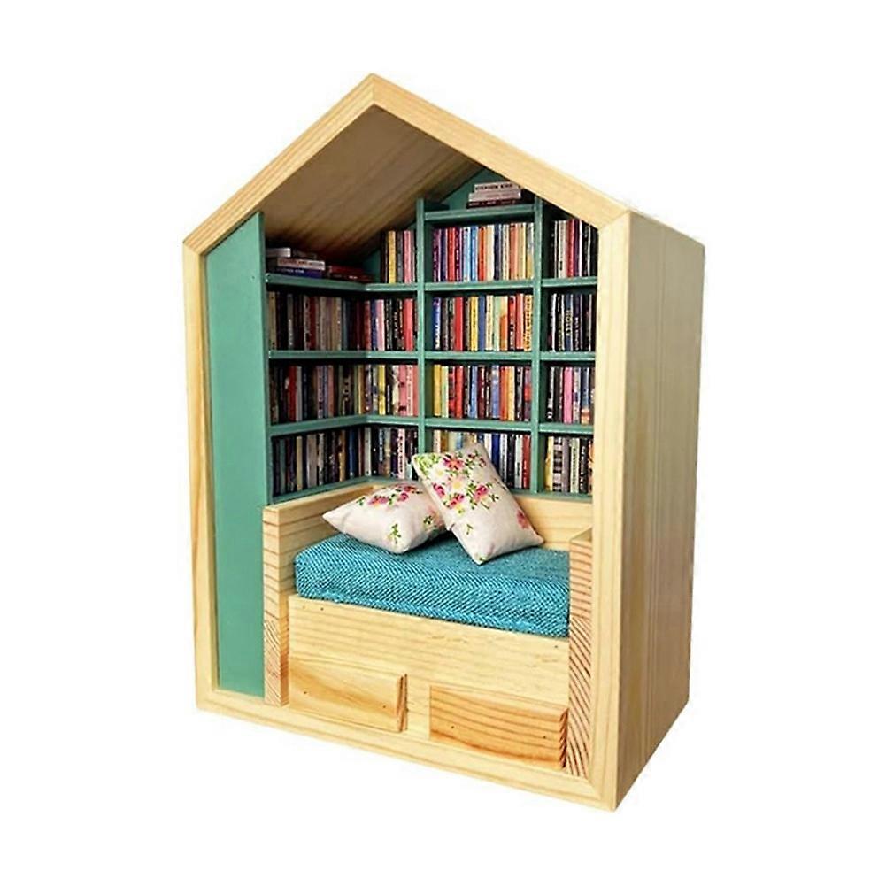 Mini Bookshelf for Mini Books, Mini Bookshelf Ornament