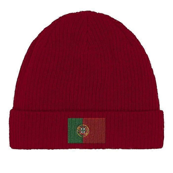Portugal Flag Beret in Red