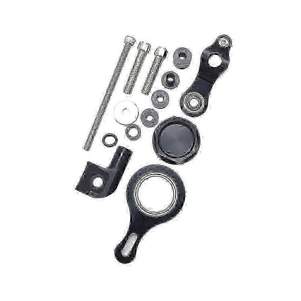 Damper Bracket Steering Damper Bracket Mount Kit Motorcycle Steering Damper Stabilizer Mounting Bracket Replacement for YAMAHA YZF R6 2006-2