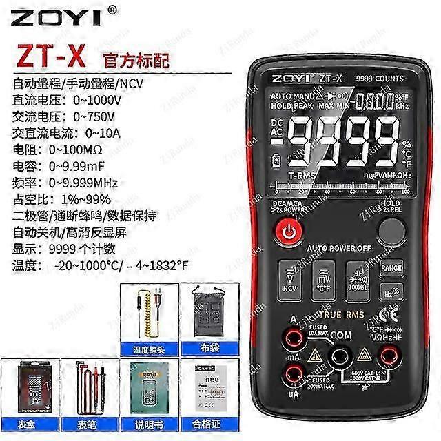 **Digital Full Protection Display Automatic Range High Precision Pocket Multimeter